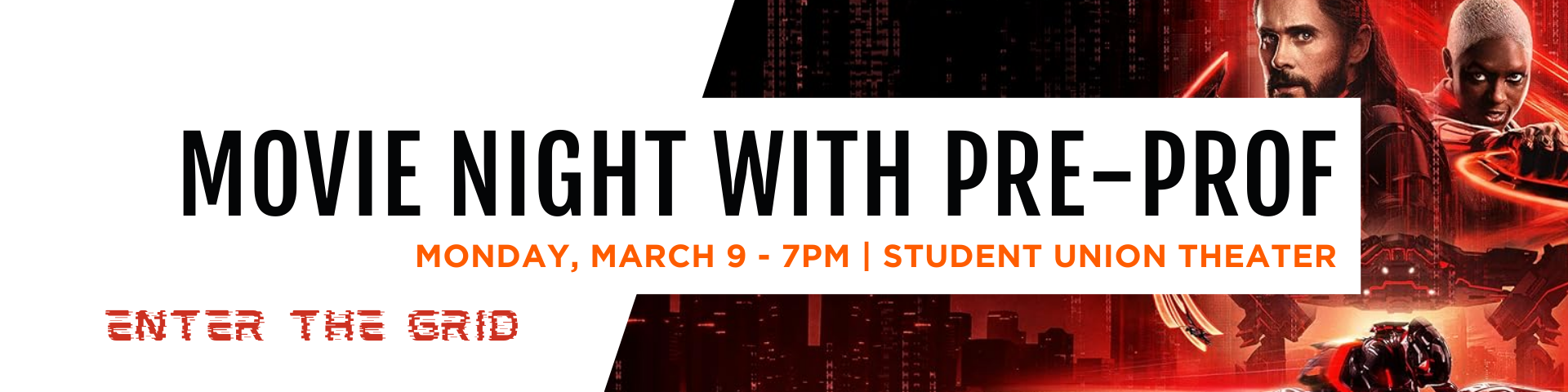 movie night with pre-professional monday march 9